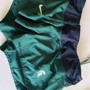 Michigan State Dri-Fit Shorts